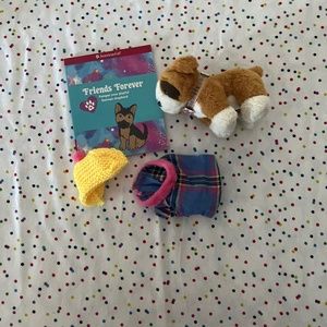 American girl dog and accessories